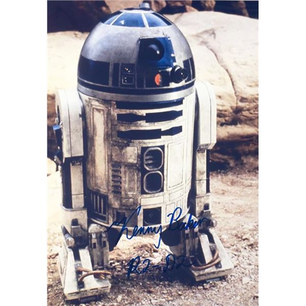 Star Wars R2D2 Signed Photo