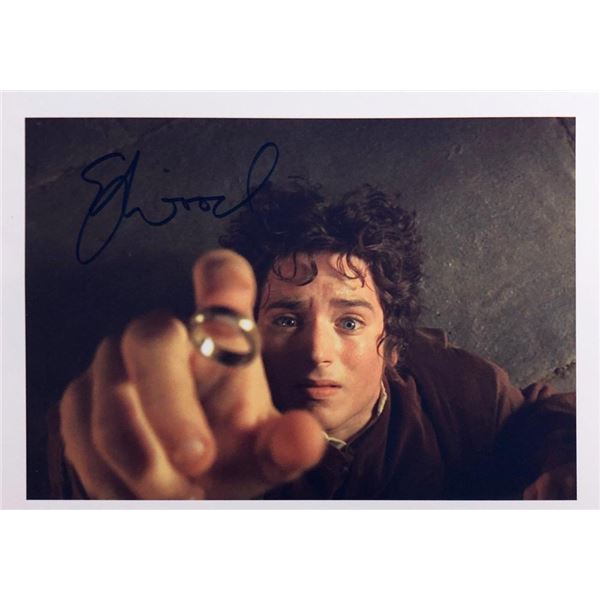 The Lord of the Rings Elijah Wood facsimile signed movie photo