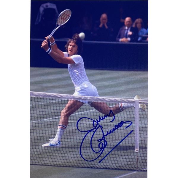 Tennis champ Jimmy Connors facsimile signed  photo