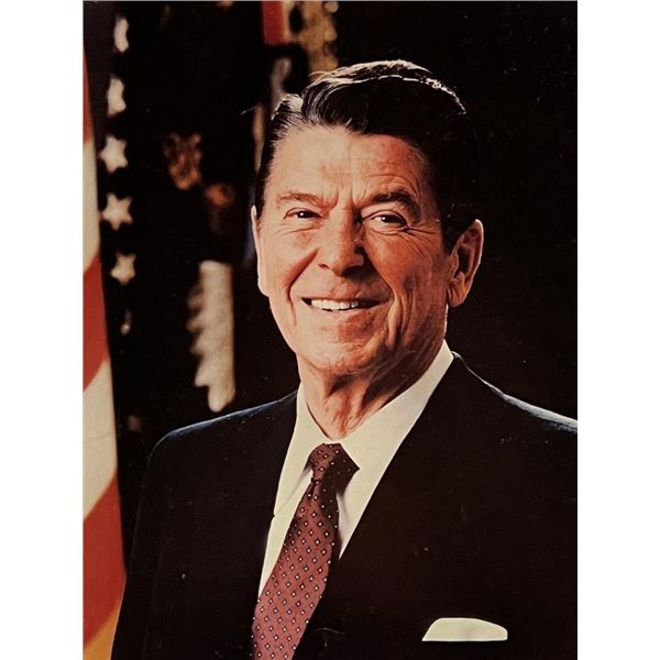 40th President Ronald Reagan Unsigned Photo