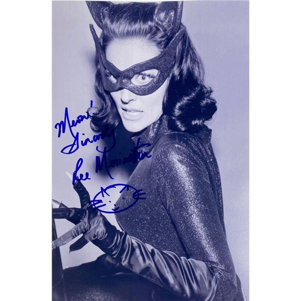 Batman's  Catwoman Lee Meriwether facsimile signed  photo
