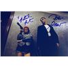 Image 1 : The Professional Jean Reno and Natalie Portman facsimile signed  movie photo