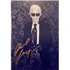 Image 1 : Karl Lagerfeld facsimile signed photo
