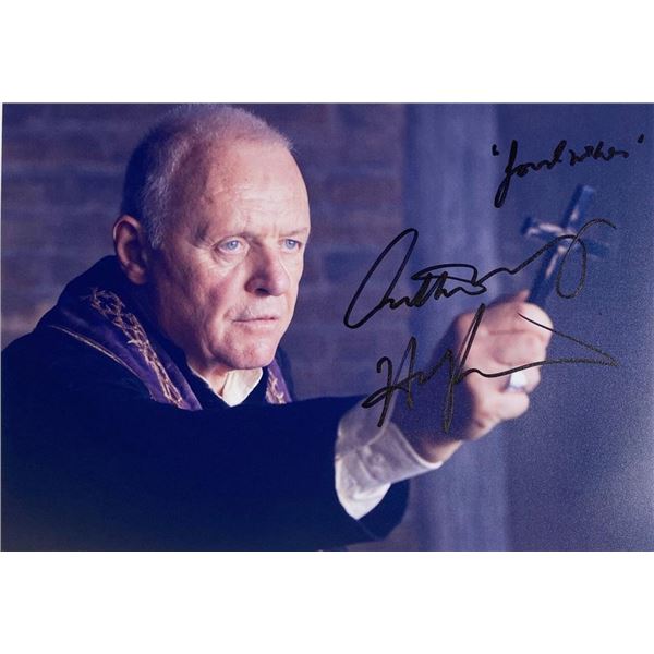 Anthony Hopkins facsimile signed  movie photo