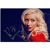 Image 1 : Christina Aguilera facsimile signed photo
