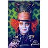 Image 1 : Alice in Wonderland Johnny Depp facsimile signed movie photo