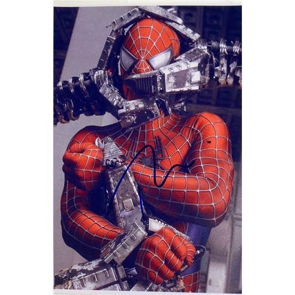 Spider-Man Tobey Maguire facsimile signedphoto