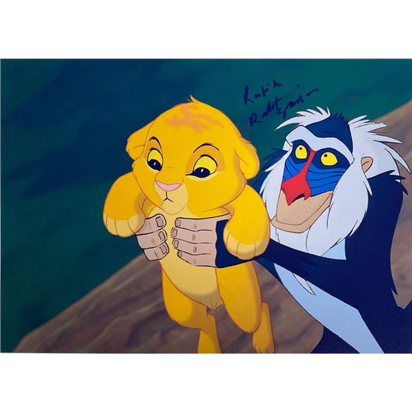 The Lion King Robert Guillaume facsimile signed movie photo