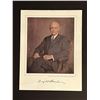 Image 1 : 34th President Dwight D. Eisenhower Facsimile Signed Photo Art Print