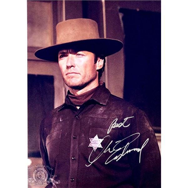 Hang 'Em High facsimile signed movie photo