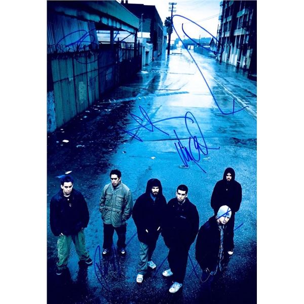 Linkin Park facsimile signed photo