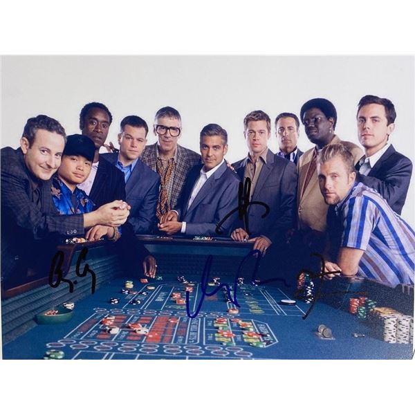 Ocean's Twelve cast facsimile signedphoto