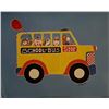 Image 1 : Animals in School Bus Art Print