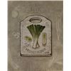 Image 1 : Vintage Leek Garden Art Print