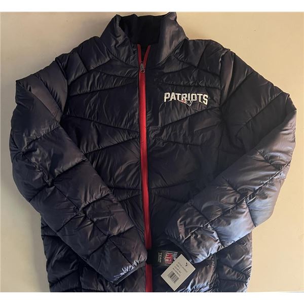 New England Patriots logo jacket. Size large