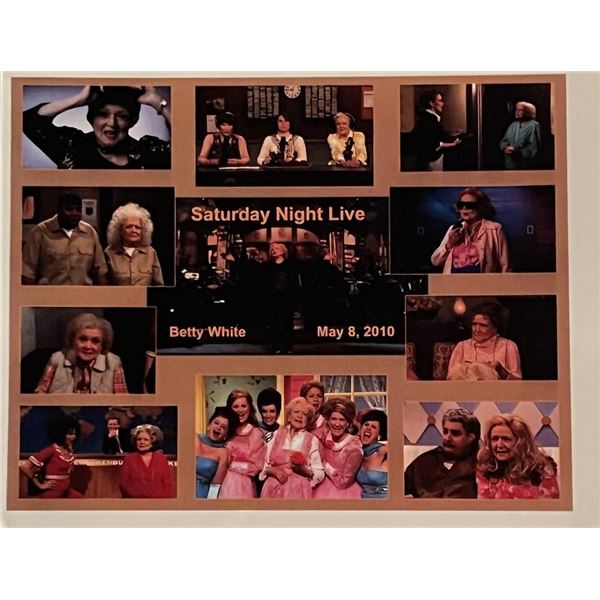 Saturday Night Live with Betty White Unsigned Photo