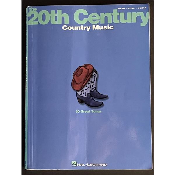 Hal Leonard The 20th Century Country Music Paperback 80 Great Songs
