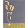 Image 1 : Calla Lilies Floral Art Print