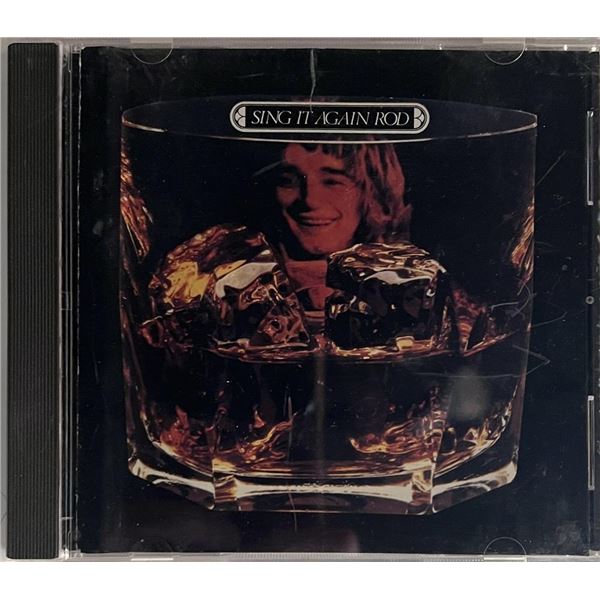Rod Stewart Sing It Again On The Road CD. 5x6 inches