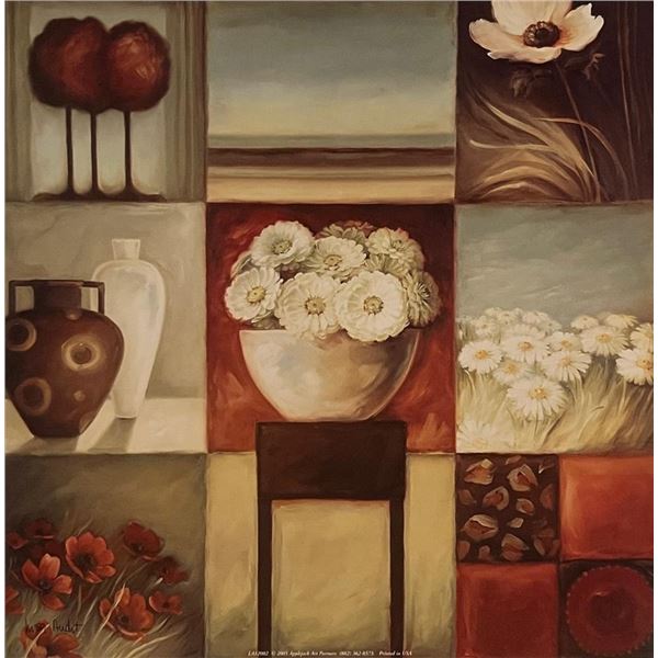 Vintage Floral Art Print