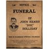 Image 1 : Funeral of John Henry Doc Holliday Print