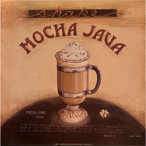 Mocha Java Cafe Art Print