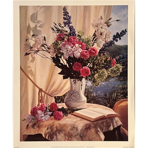 Vintage Floral Art Print