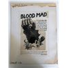 Image 1 : Blood Mad (The Glove) Original 1979 Vintage Movie Advertising Paste Up