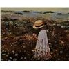 Image 1 : Girl In a Meadow Art Print