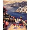 Image 1 : John Zaccheo Italian Seaside Art Print