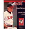 Image 1 : Manager Gene Mauch Anaheim Angels Halo Heroes Commemorative Sheet Series 8 of 12