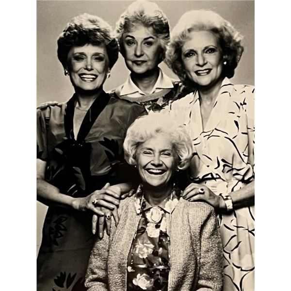 The Golden Girls with Betty White Unsigned Photo