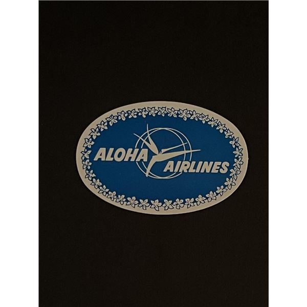 Vintage Aloha Airlines Sticker