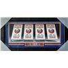 Image 1 : N.Y. Islanders Stanley Cup Banners Framed Photo