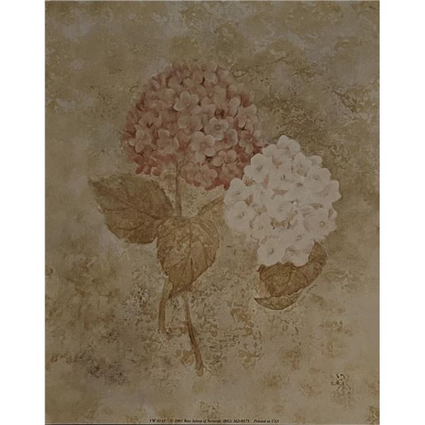 Vintage Floral Art Print