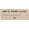 Image 1 : John Wooden Classic Press Assignment Card