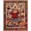 Image 1 : Sue Dreamer Folk Art Girl on a Bike Art Print