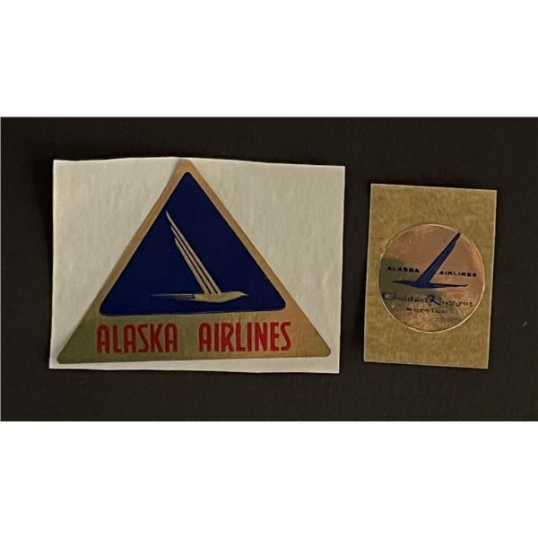 Vintage Alaska Airlines Sticker