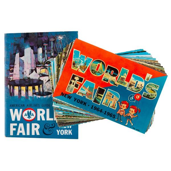 A New York World's Fair Postcard Collection and Guide Book.