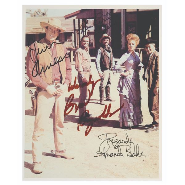 A "Gunsmoke" Cast Multi-Signed Photo.