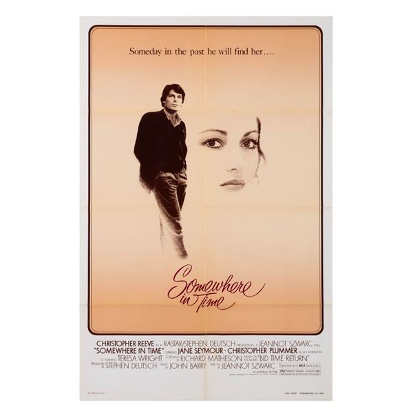 A "Somewhere in Time" One-Sheet Poster.