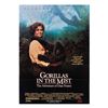 Image 1 : A "Gorillas in the Mist" One-Sheet Poster.