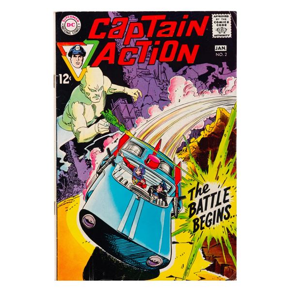 A Captain Action #2 Comic Book.
