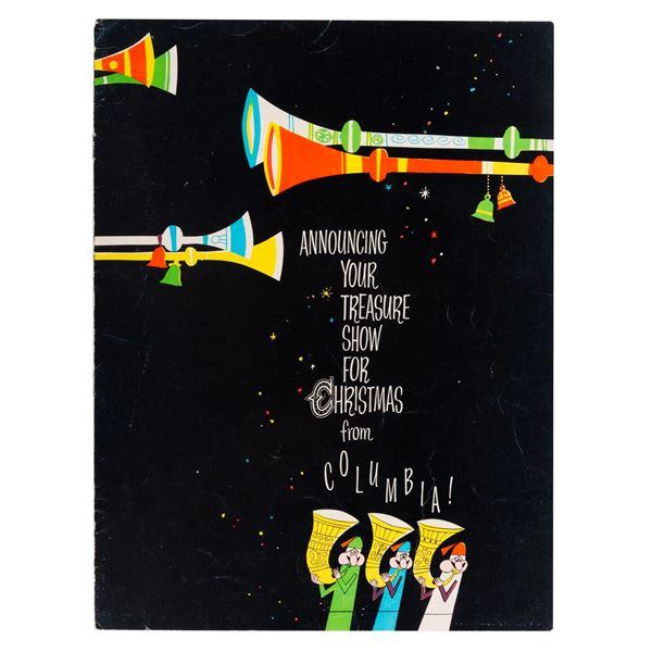 A Columbia Pictures Christmas Releases 1959 Program Cover.