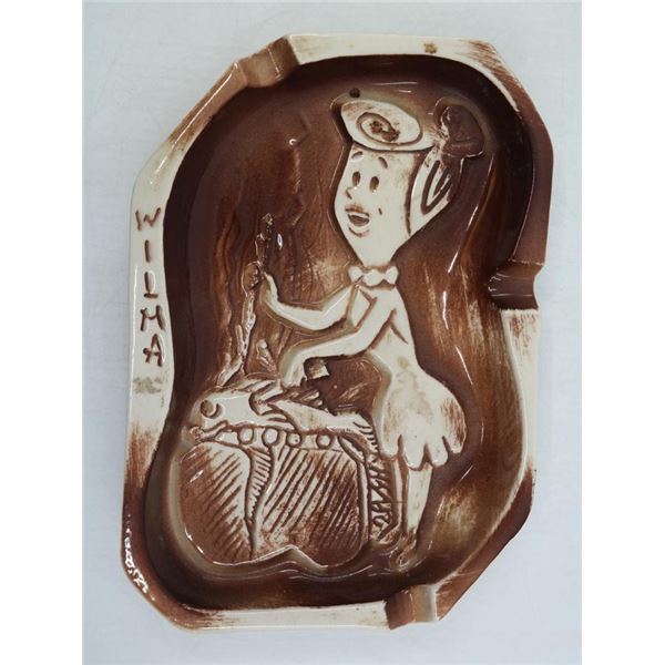 A Wilma Flintstone Ashtray.