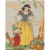 Image 2 : A Snow White and Dopey Child's Room Art Print.