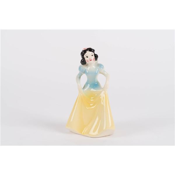 A Ceramic Snow White Figurine by Leeds China.