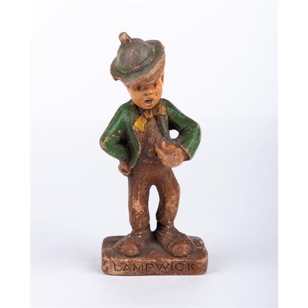 A "Pinocchio" Lampwick Wood-Composition Figurine.