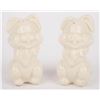 Image 1 : A "Bambi" Thumper Salt and Pepper Shaker Set.