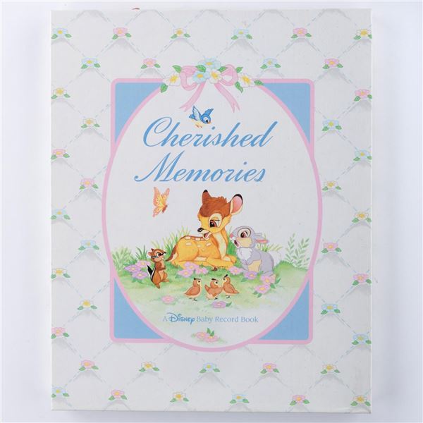 A "Bambi" Baby Record Book by C.R. Gibson.